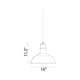 Matteo - CLARKSON SERIES Pendant - Lights Canada