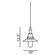 Matteo - CLARKSON SERIES Mini Pendant - Lights Canada