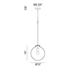 Matteo - Menton Pendant - Lights Canada