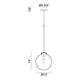 Matteo - Menton Pendant - Lights Canada