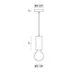 Matteo - Marmo Mini Pendant - Lights Canada