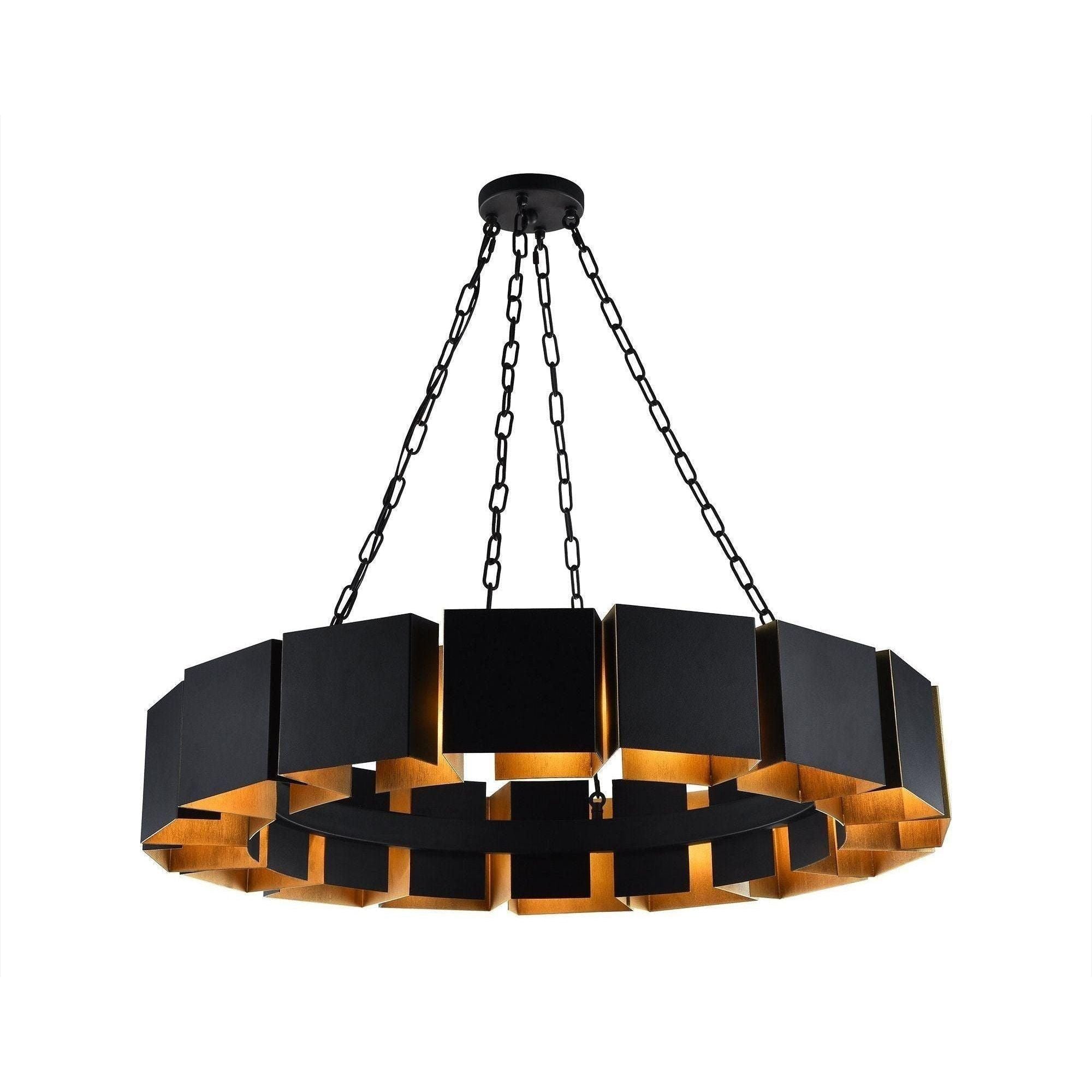 Matteo - Mattone Chandelier - Lights Canada