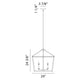 Matteo - Mavonshire 4-Light Chandelier - Lights Canada