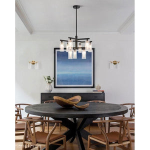 Matteo - Kristof 9-Light Chandelier - Lights Canada