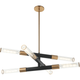 Matteo - Tubo 6-Light Pendant - Lights Canada