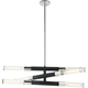 Matteo - Tubo 6-Light Pendant - Lights Canada