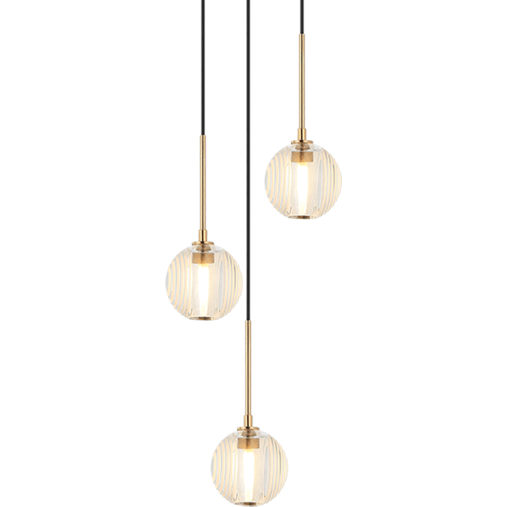 Matteo - Jemyca 3-Light Pendant - Lights Canada