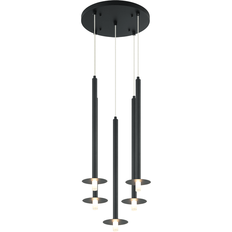 Matteo - Reigndrop 5-Light Pendant - Lights Canada