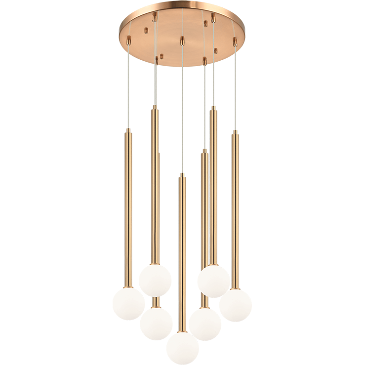 Matteo - Reigndrop 7-Light Pendant - Lights Canada