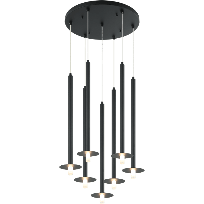 Matteo - Reigndrop 7-Light Pendant - Lights Canada