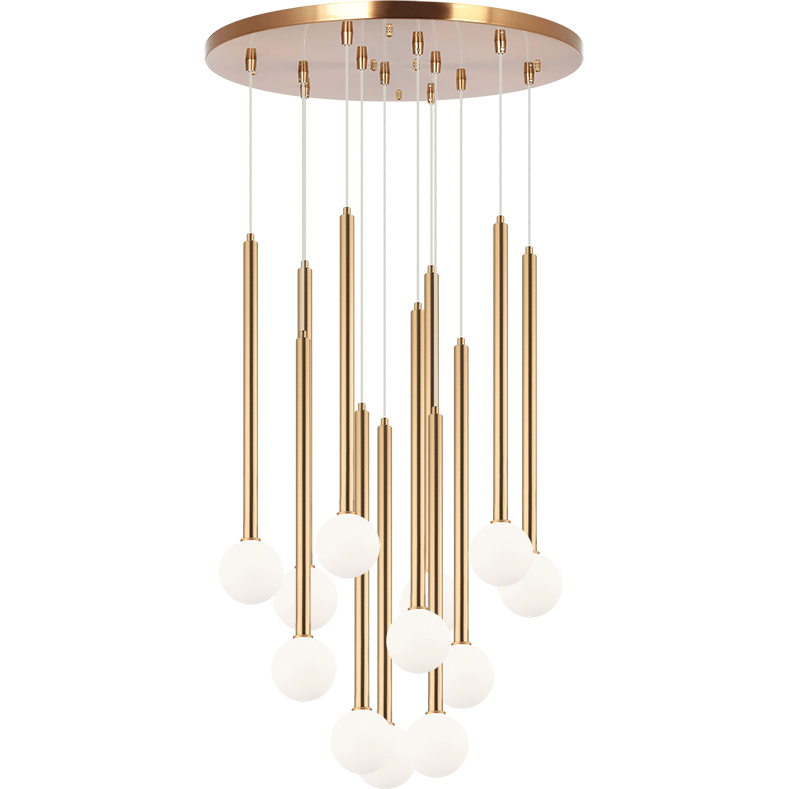 Matteo - Reigndrop 12-Light Pendant - Lights Canada