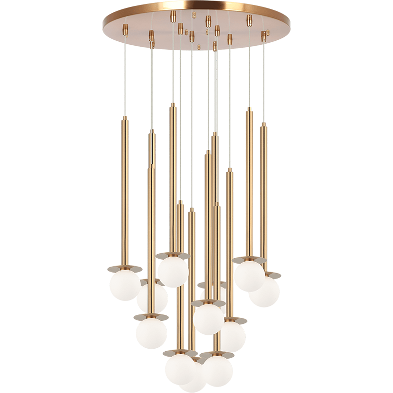 Matteo - Reigndrop 12-Light Pendant - Lights Canada