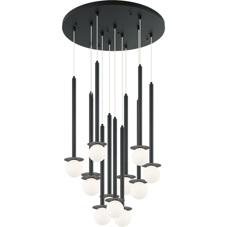 Matteo - Reigndrop 12-Light Pendant - Lights Canada