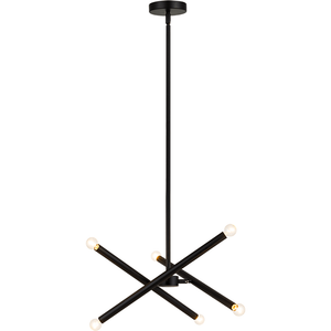 Matteo - Matchstix 6-Light Pendant - Lights Canada