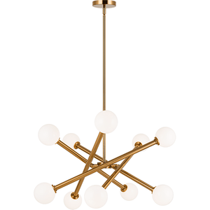 Matteo - Matchstix 10-Light Pendant - Lights Canada