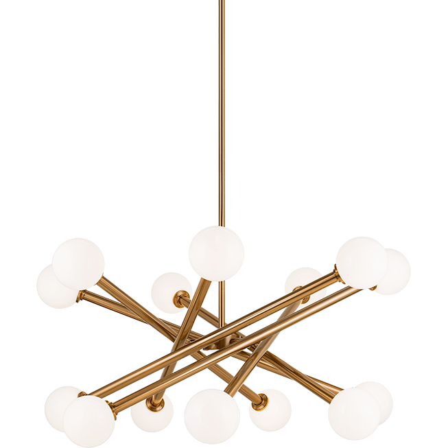 Matteo - Matchstix 14-Light Pendant - Lights Canada