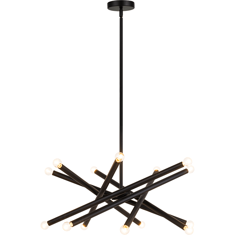 Matteo - Matchstix 14-Light Pendant - Lights Canada