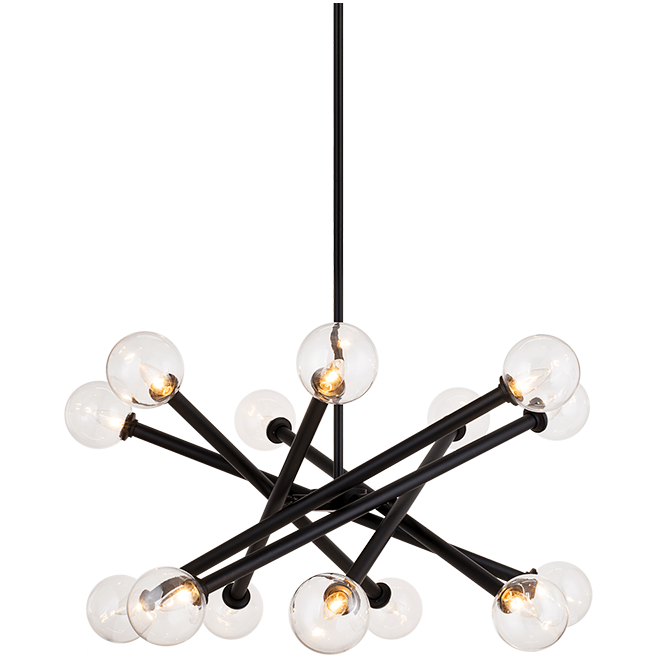 Matteo - Matchstix 14-Light Pendant - Lights Canada