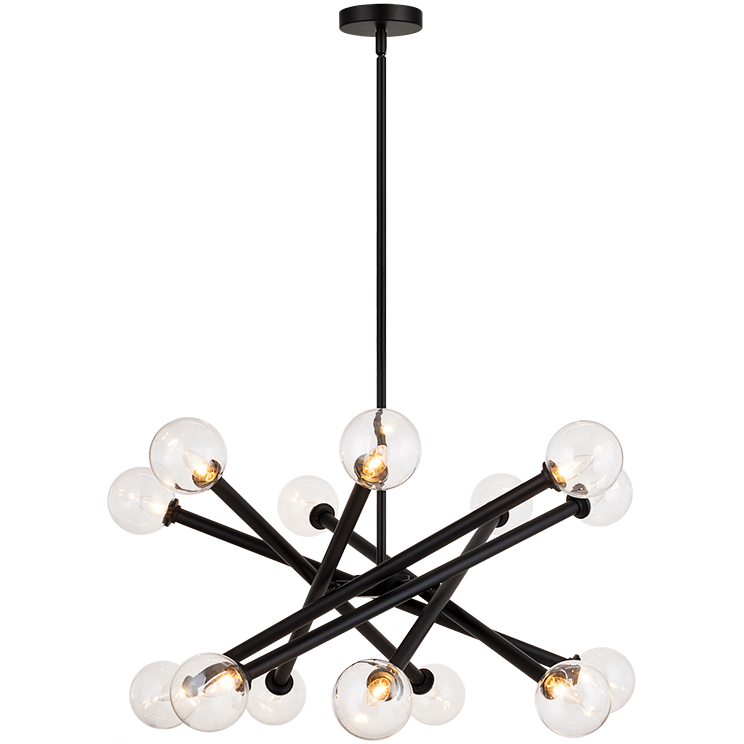 Matteo - Matchstix 14-Light Pendant - Lights Canada