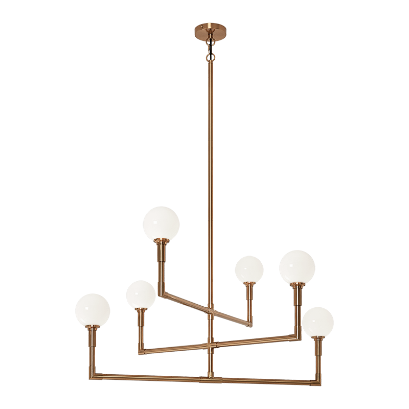 Matteo - Candlestix 6-Light Chandelier - Lights Canada