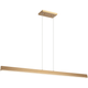 Matteo - Isosceles 45" 2-Light Linear Suspension - Lights Canada