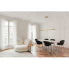 Matteo - Isosceles 45" 2-Light Linear Suspension - Lights Canada