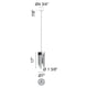 Matteo - Kellan 7" Mini Pendant - Lights Canada