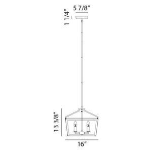 Matteo - Mavonshire 4-Light Chandelier - Lights Canada