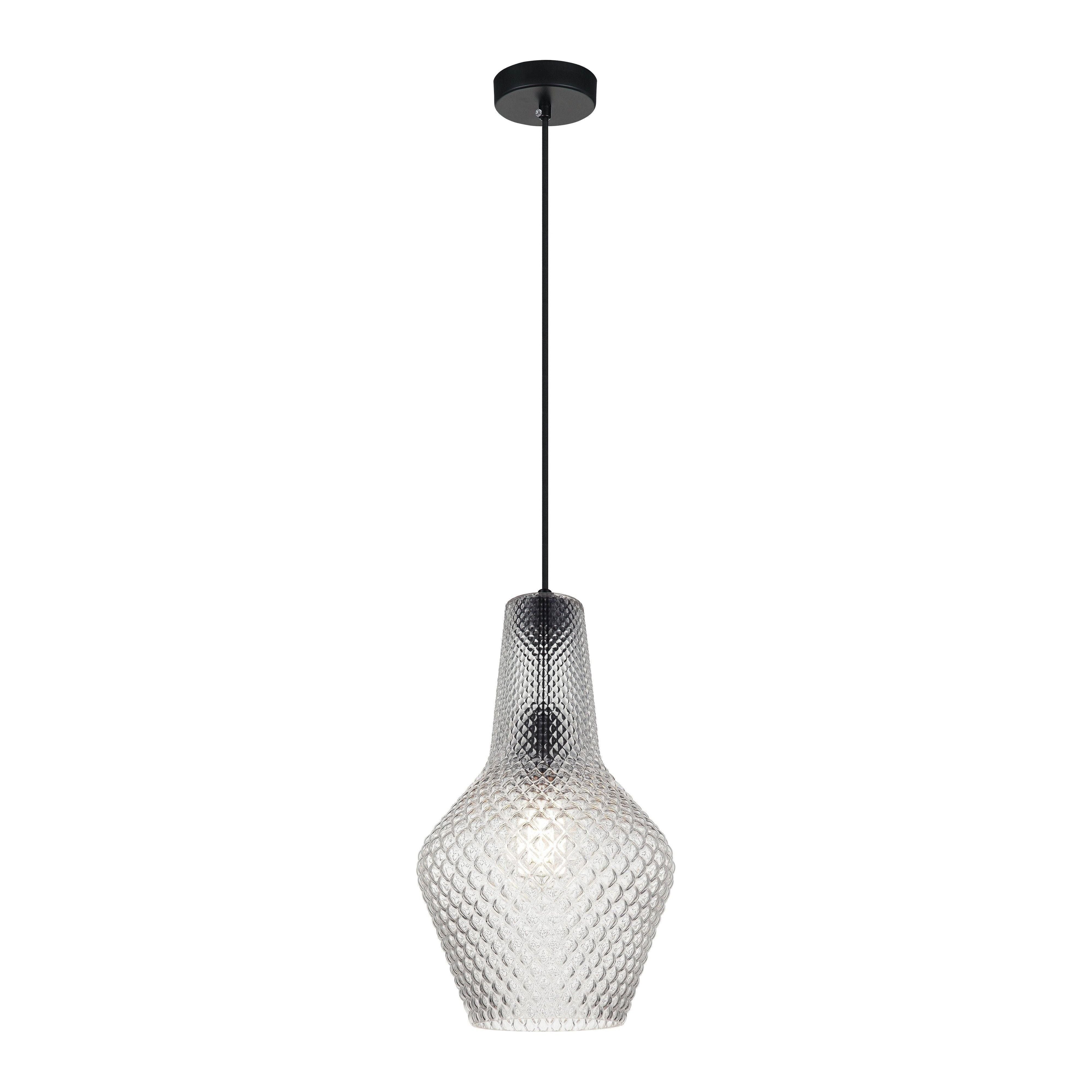 Matteo - Quilted Gem Pendant - Lights Canada