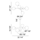 Matteo - Averley 6-Light Chandelier - Lights Canada
