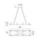 Matteo - Cascadian 8-Light Chandelier - Lights Canada