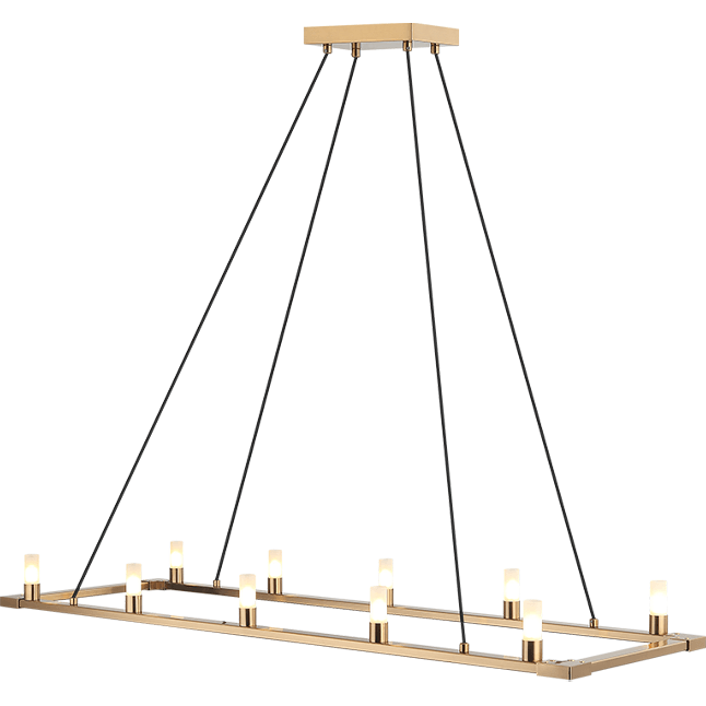 Matteo - Cascadian 10-Light Chandelier - Lights Canada