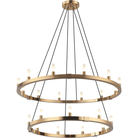 Matteo - Cascadian 21-Light Chandelier - Lights Canada