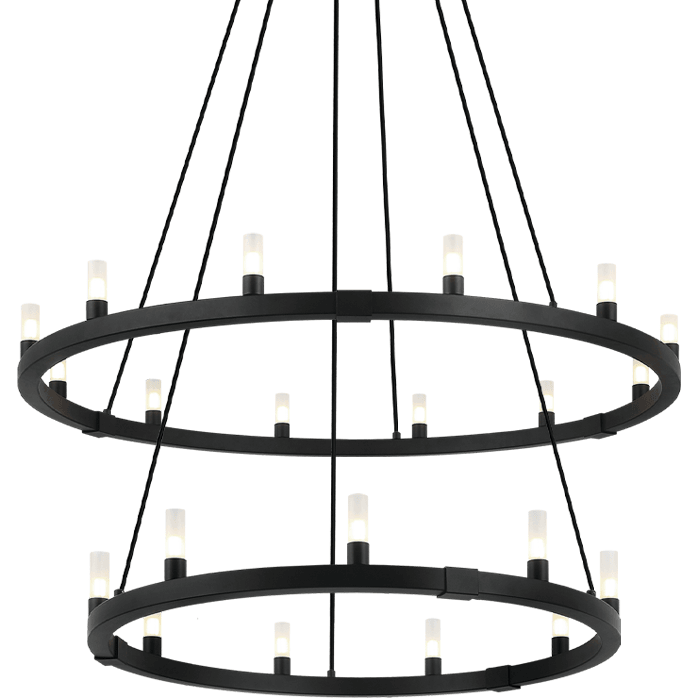 Matteo - Cascadian 21-Light Chandelier - Lights Canada