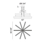 Matteo - Presley 10-Light Chandelier - Lights Canada