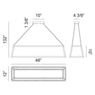 Matteo - Carlington 1-Light Linear Suspension - Lights Canada