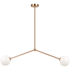 Matteo - Novo 2-Light Linear Suspension - Lights Canada