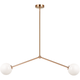 Matteo - Novo 2-Light Linear Suspension - Lights Canada