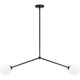 Matteo - Novo 2-Light Linear Suspension - Lights Canada
