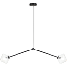 Matteo - Novo 2-Light Linear Suspension - Lights Canada