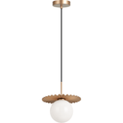Matteo - Modern Ruff Pendant - Lights Canada