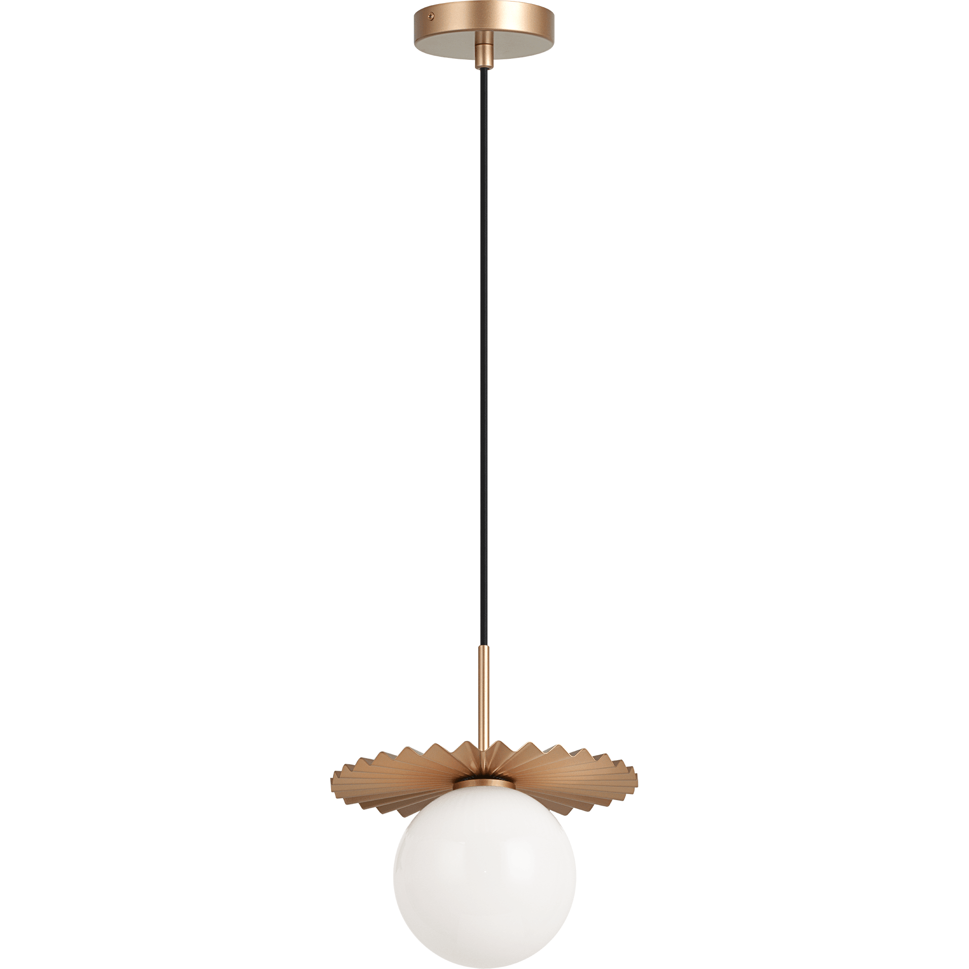 Matteo - Modern Ruff Pendant - Lights Canada