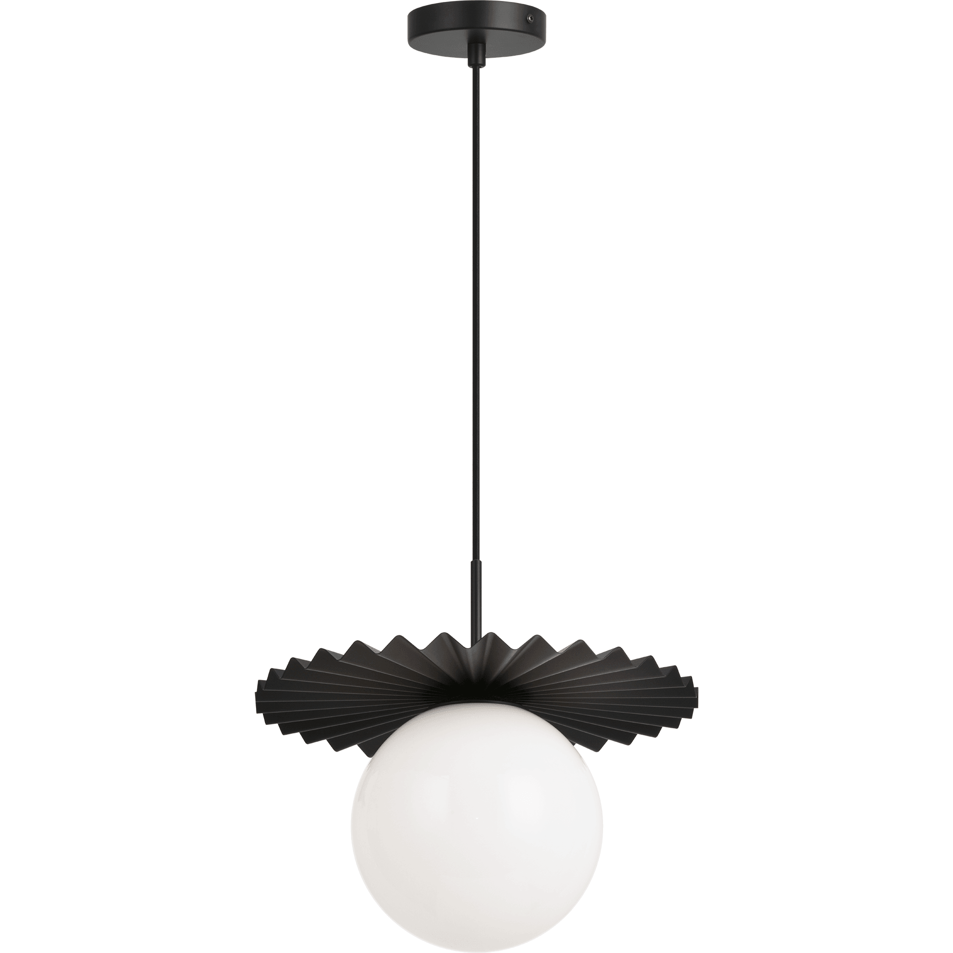 Matteo - Modern Ruff Pendant - Lights Canada