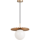 Matteo - Modern Ruff Pendant - Lights Canada