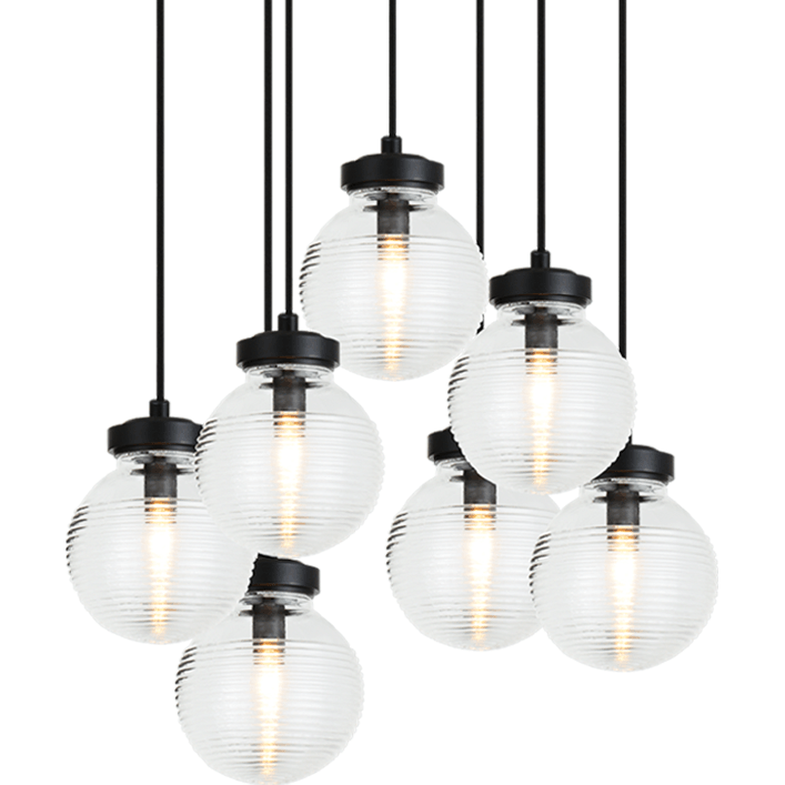 Matteo - Ridge 7-Light Pendant - Lights Canada