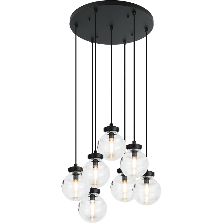 Matteo - Ridge 7-Light Pendant - Lights Canada