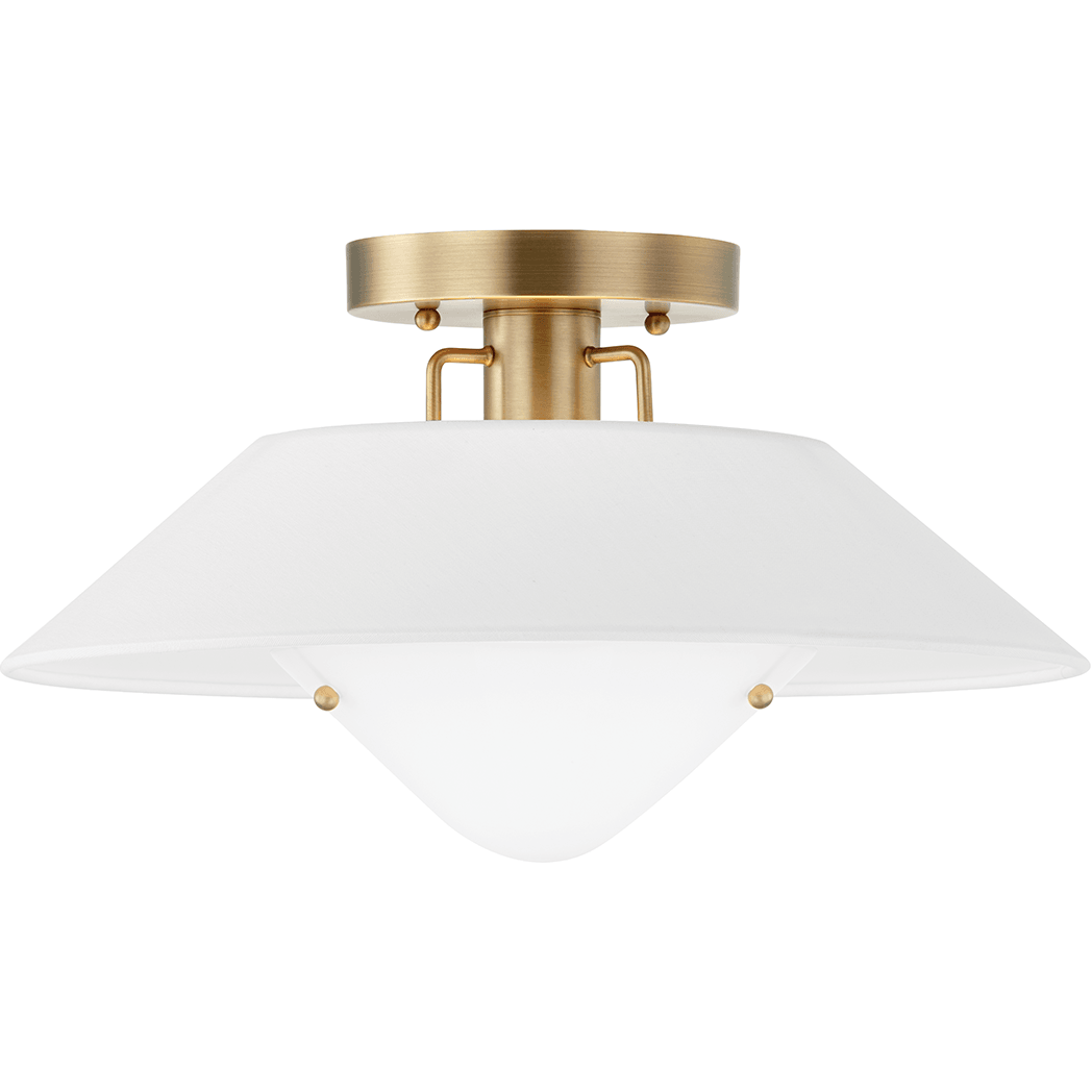 Troy - Otto 1-Light Flush Mount - Lights Canada