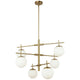 Dainolite - Caelia 6-Light Chandelier - Lights Canada