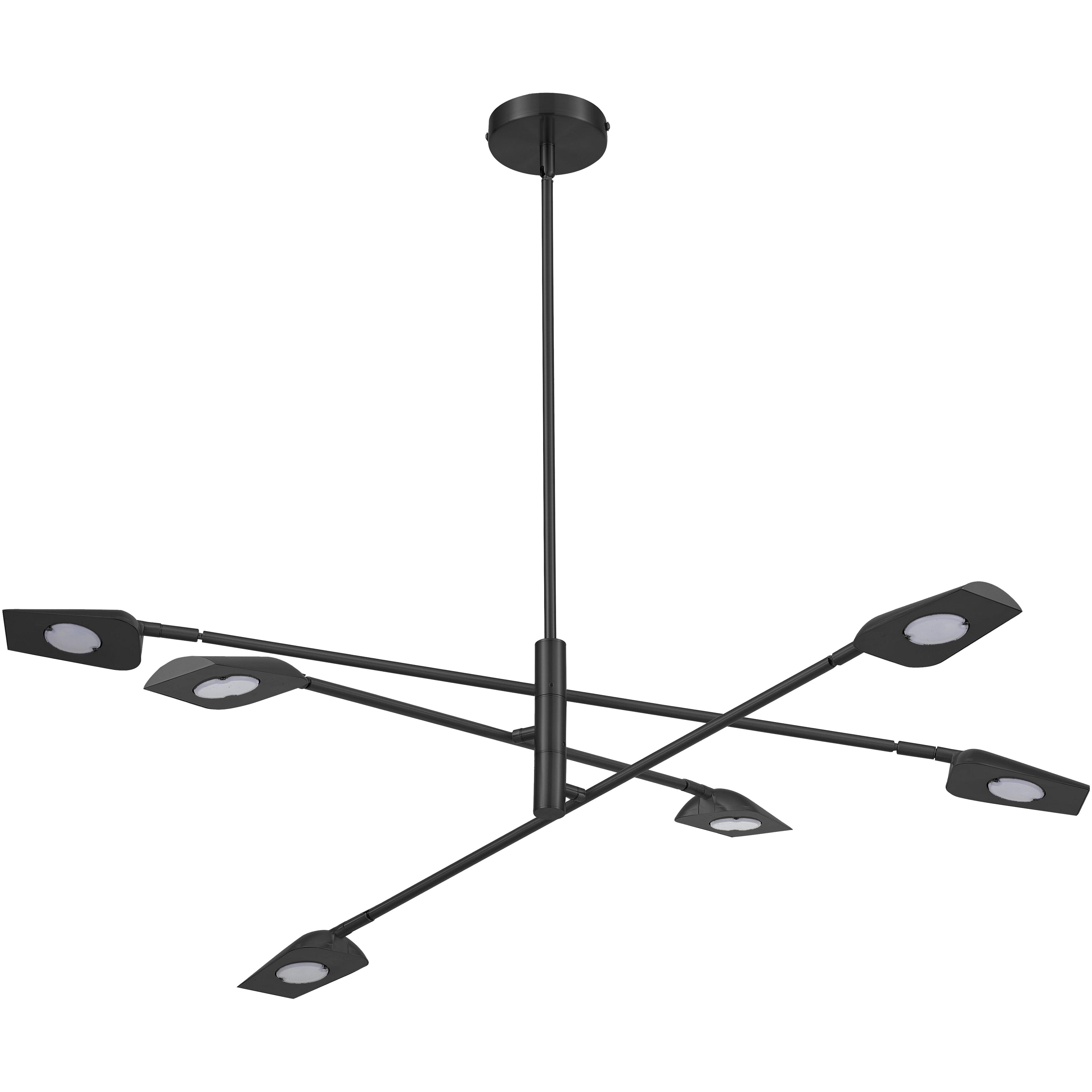 Dainolite - Cari 6-Light LED Chandelier - Lights Canada