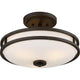 Quoizel - Cadet Semi Flush Mount - Lights Canada